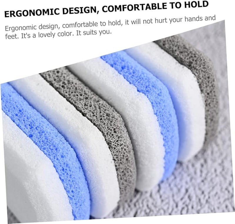 2Pcs Blue Ergonomic Foot File Callus Remover Pedicure Tool For Dead Skin - Image 4